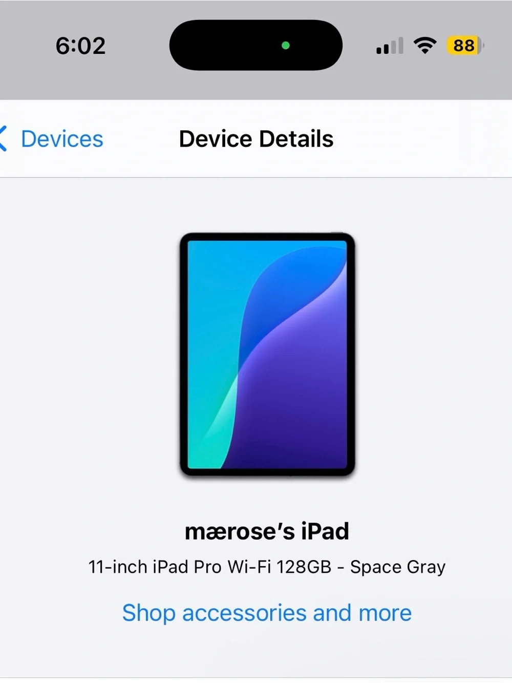 iPad Pro 4th Gen 11in 128 gb Space Gray M2 Chip